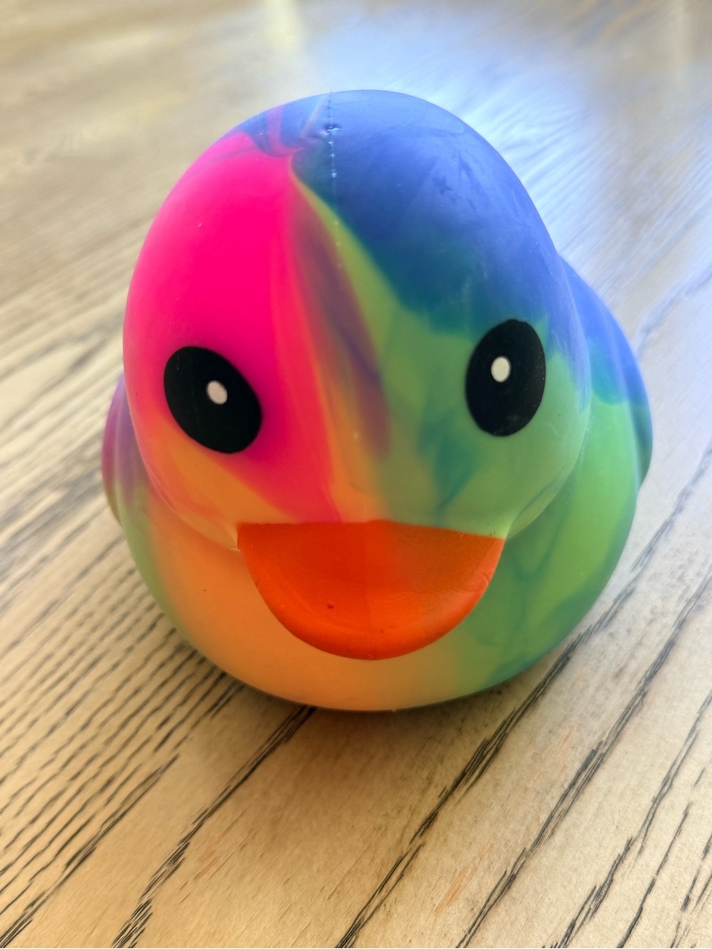 Squeezy Tie-Dye Squishy Duck - Sunny Days